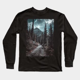 Jasper National Park Trail to Greatness V3 Long Sleeve T-Shirt
